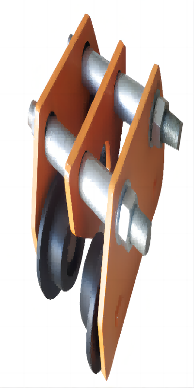 单轨重型手推行车